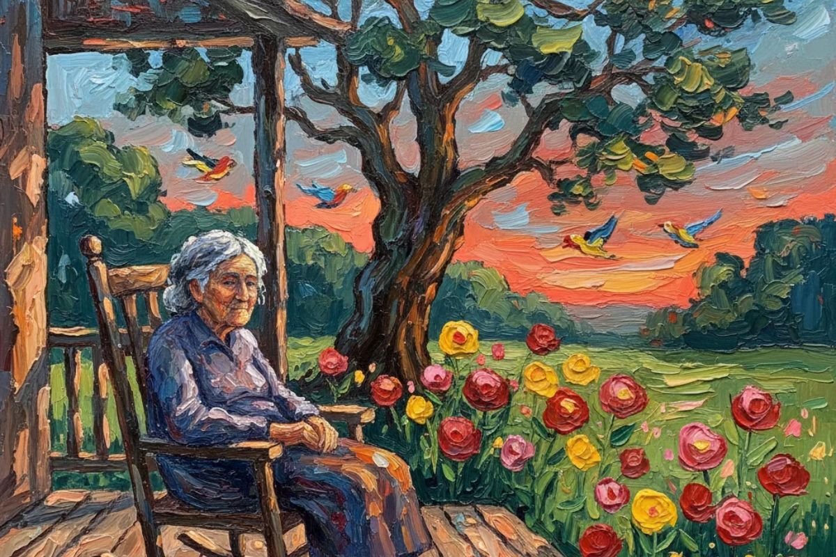 relato sobre una mujer anciana