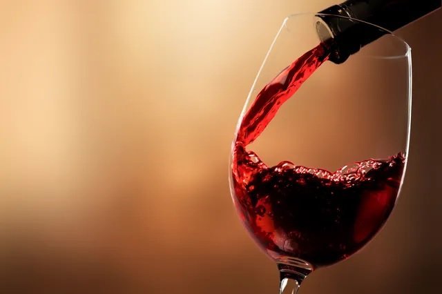 textura del vino en copa